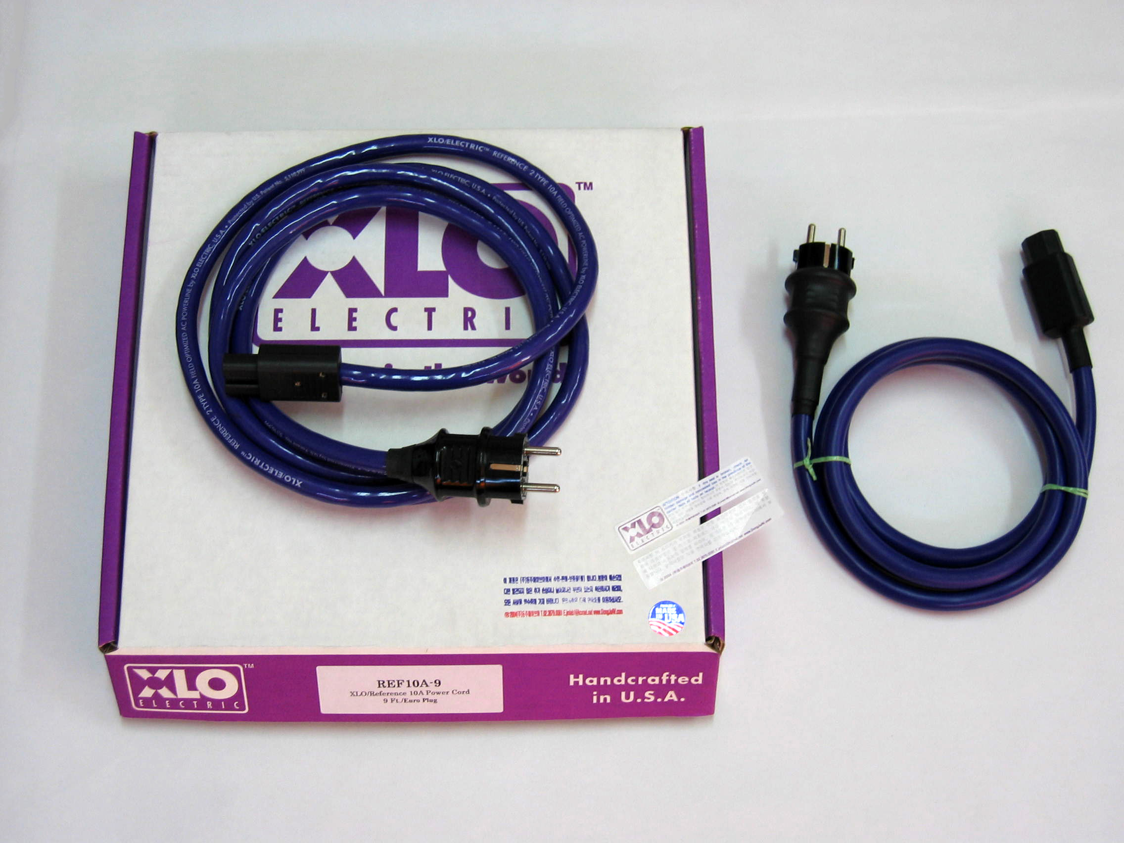 가짜 XLO 레퍼런스 10A 전원 케이블, Fake XLO Reference 10A Cable